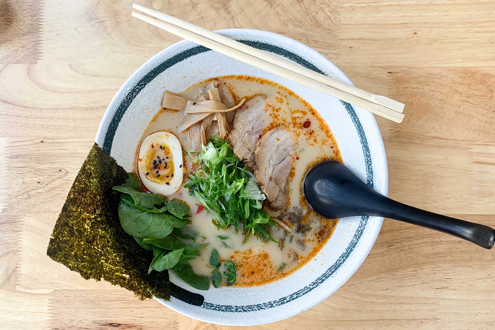 pork belly ramen bowl