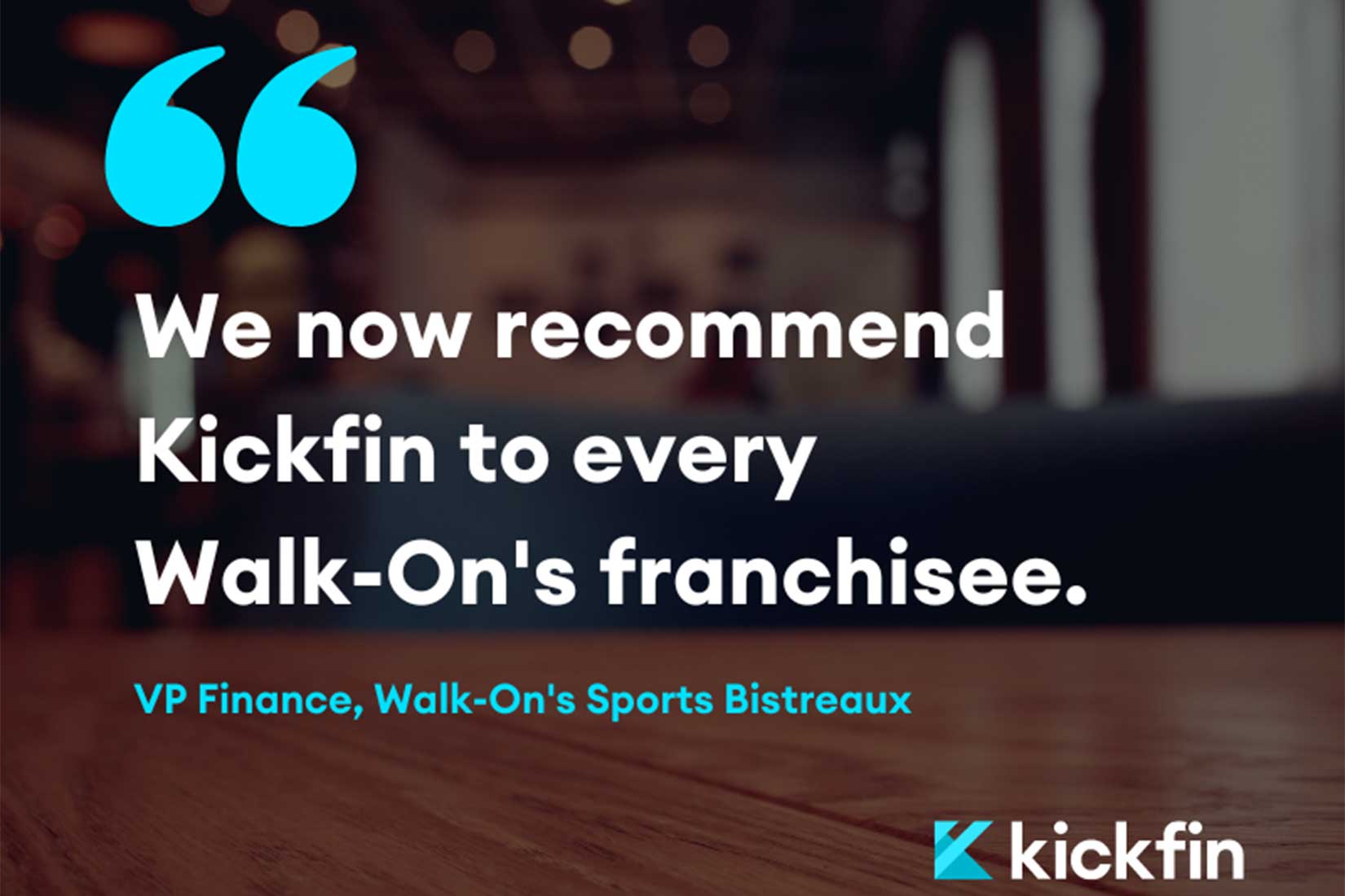 KickFin Testimonial